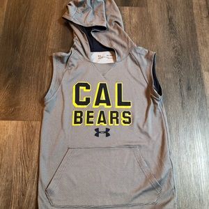 💰4/$12 💰Youth M Boys Under Armour CAL Bears sleeveless